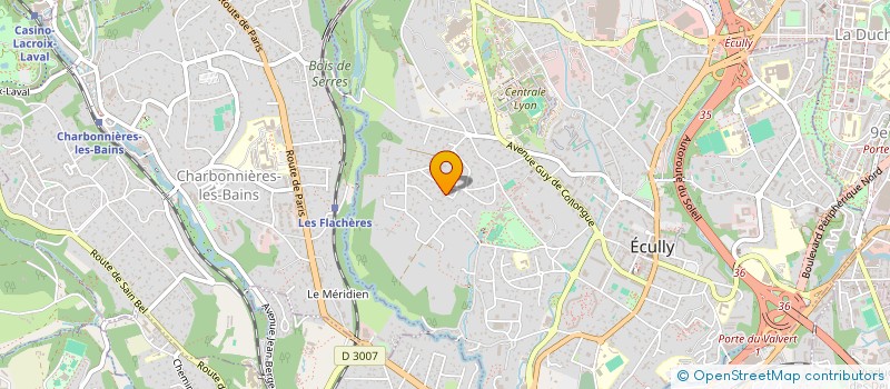 localisation de l'entreprise FAIR DISTRIBUTION CONSEIL  ECULLY