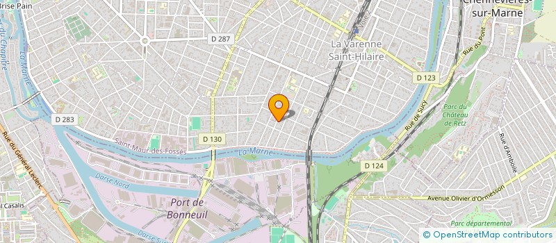 localisation de l'entreprise FAIR FILMS à SAINT-MAUR-DES-FOSSES