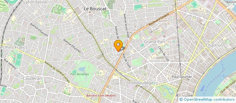 localisation de l'entreprise FAIR IMPACT  LE BOUSCAT