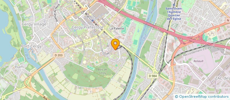 localisation de l'entreprise FAIR INVEST  PONTOISE