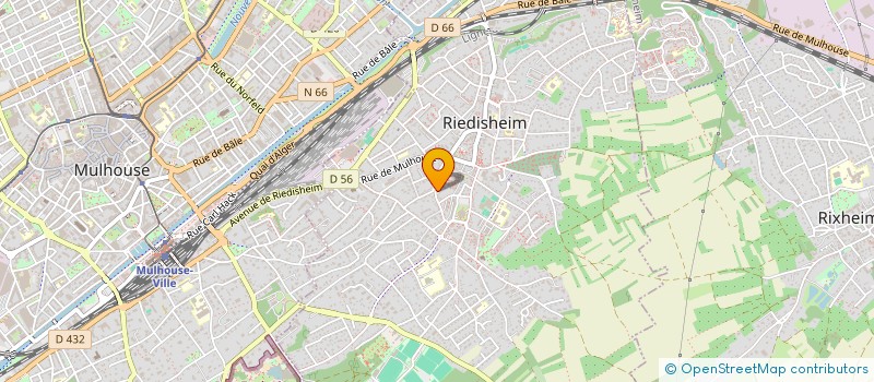 localisation de l'entreprise FAIR MERCHANDISING  RIEDISHEIM