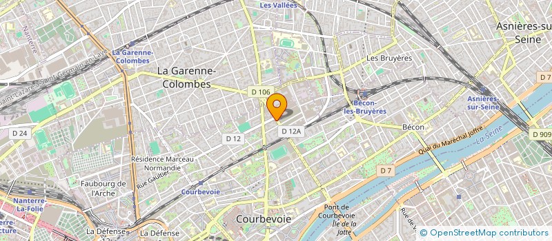 localisation de l'entreprise FAIR PLAY LA DEFENSE SA à COURBEVOIE