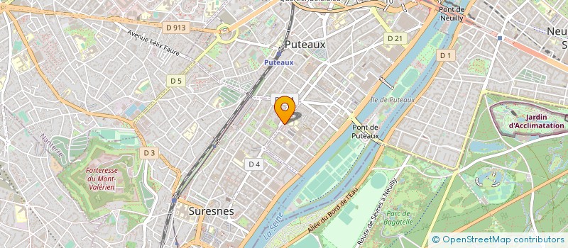 localisation de l'entreprise FAIRCOM à PUTEAUX