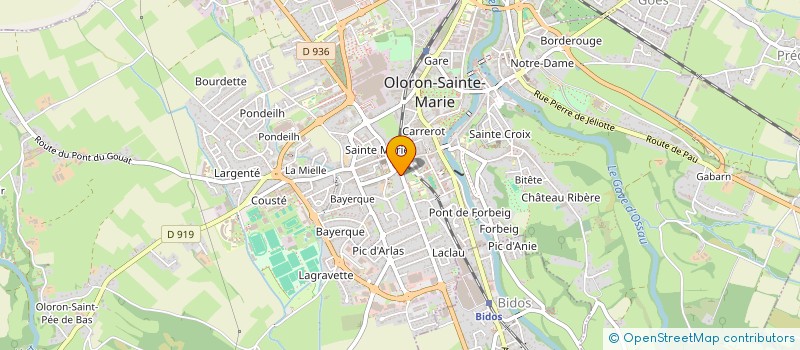 localisation de l'entreprise FAIRE  OLORON-SAINTE-MARIE