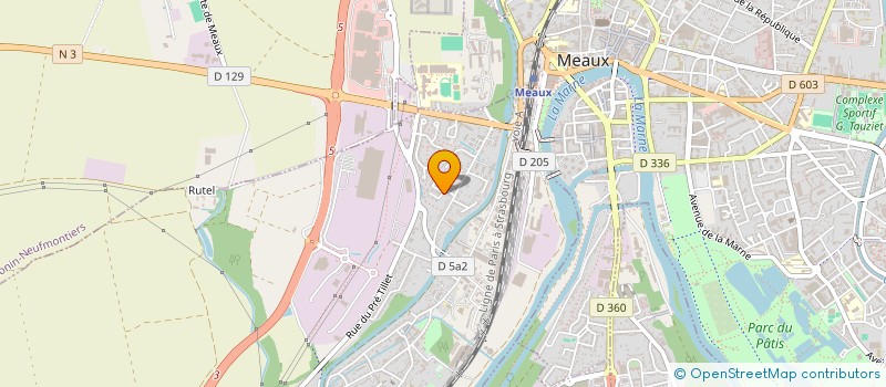 localisation de l'entreprise FAIRE-BLOC  VILLENOY