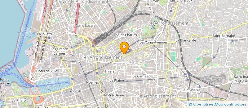 localisation de l'entreprise FAIRE BRILLER LES ETOILES à MARSEILLE