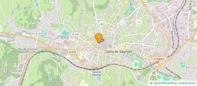 localisation de l'entreprise FAIRE CA VOIR à LONS-LE-SAUNIER