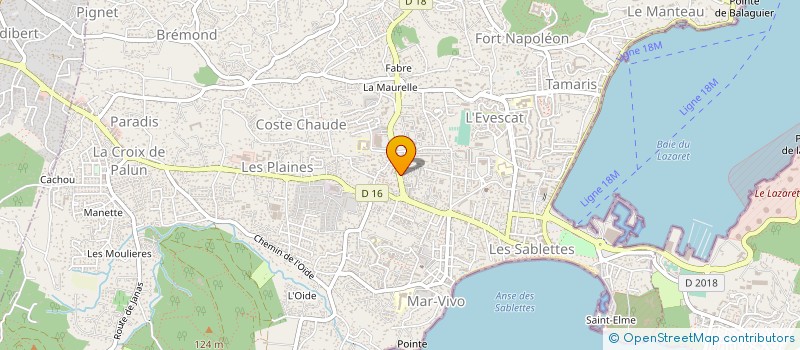 localisation de l'entreprise FAIRE DU NEUF AVEC VOUS à LA SEYNE-SUR-MER