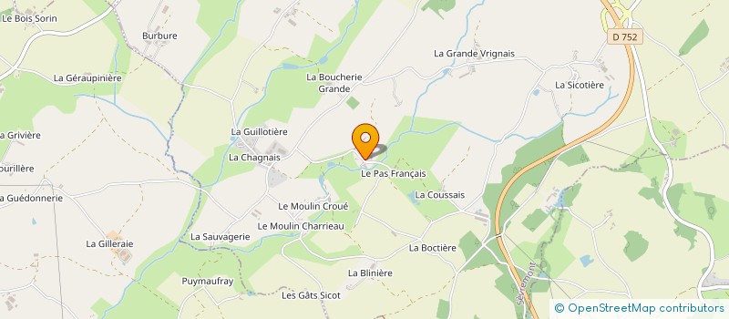 localisation de l'entreprise FAIRE ET CO à SEVREMONT