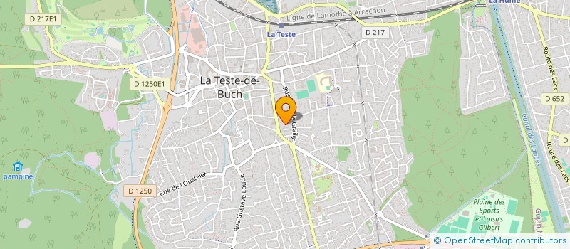 localisation de l'entreprise FAIRE FAIRE PLOMBERIE à LA TESTE DE BUCH