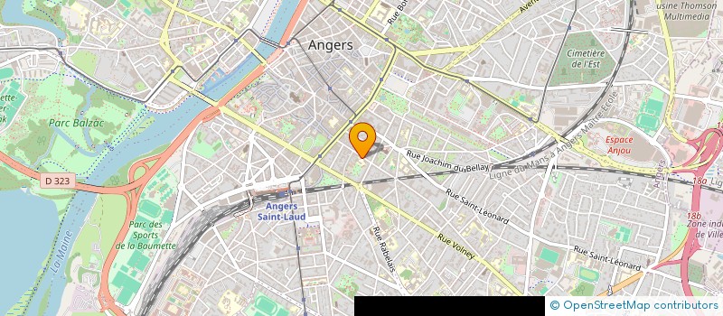 localisation de l'entreprise FAIRE PARAITRE à ANGERS
