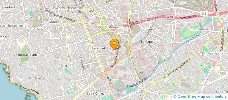 localisation de l'entreprise FAIRE PLUS à MARSEILLE