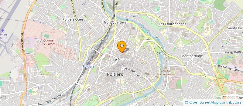 localisation de l'entreprise FAIRE POUR APPRENDRE  POITIERS