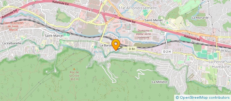 localisation de l'entreprise FAIRE UN PAS DE COTE 13  MARSEILLE