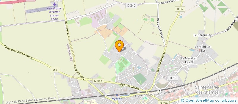 localisation de l'entreprise FAIRE VIVRE LE MANOIR DU FAY à YVETOT