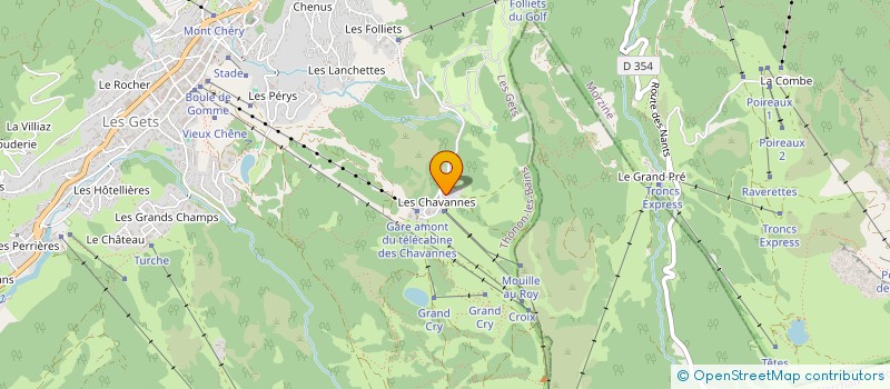 localisation de l'entreprise FAIRHURST HOLDINGS  LES GETS