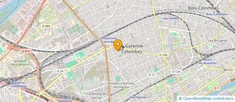 localisation de l'entreprise FAIRING à LA GARENNE-COLOMBES