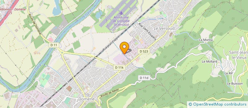 localisation de l'entreprise FAIRME à SAINT-MARTIN-D'HERES