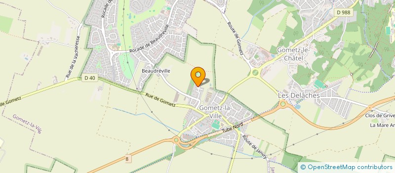 localisation de l'entreprise FAIRONE  GOMETZ-LA-VILLE