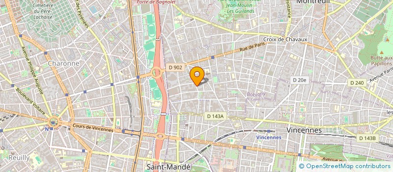 localisation de l'entreprise FAIRPLAY à MONTREUIL