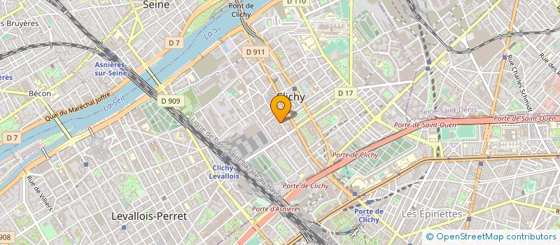 localisation de l'entreprise FAIRPLAY CLEARANCE FRANCE à CLICHY