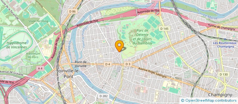 localisation de l'entreprise FAIRSENS COACHING à CHAMPIGNY-SUR-MARNE