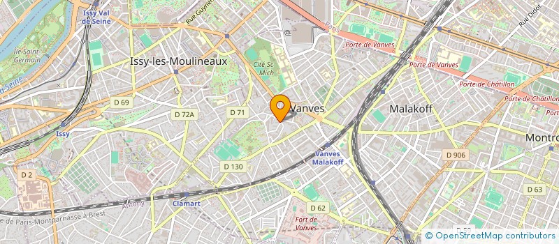 localisation de l'entreprise FAIRUM PLOMBERIE CHAUFFAGE à VANVES