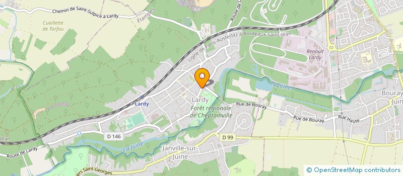 localisation de l'entreprise FAIRWAY  JANVILLE-SUR-JUINE