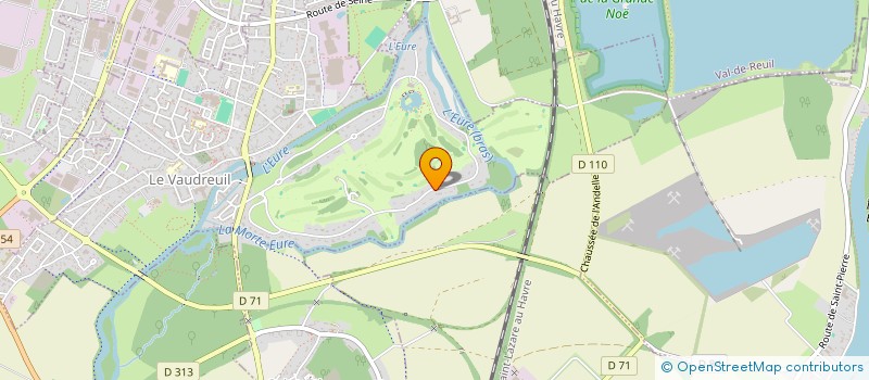 localisation de l'entreprise FAIRWAY  LE VAUDREUIL