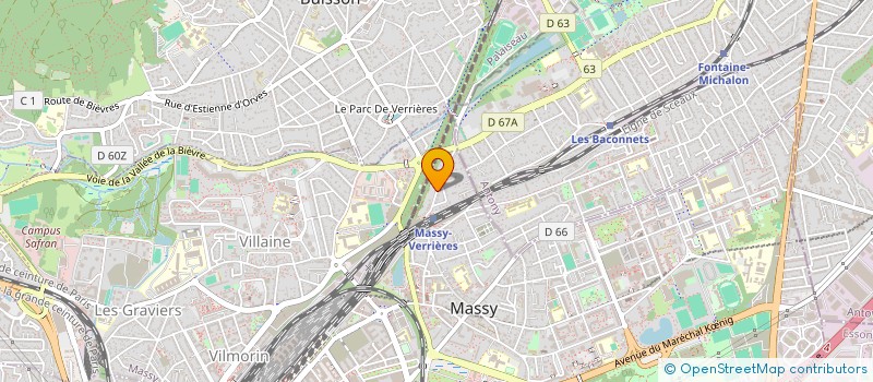 localisation de l'entreprise FAIRWAY à MASSY
