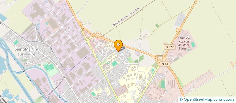 localisation de l'entreprise FAIRWAY  CHALONS-EN-CHAMPAGNE