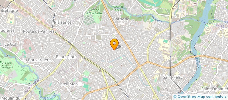 localisation de l'entreprise FAIRWAY HR à NANTES
