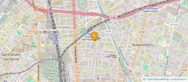 localisation de l'entreprise FAIRY EYES à SAINT-DENIS