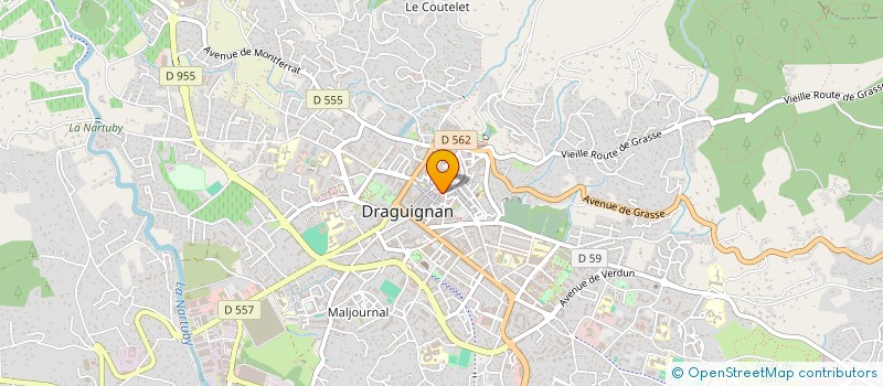 localisation de l'entreprise FAIRY'SGARDEN  DRAGUIGNAN