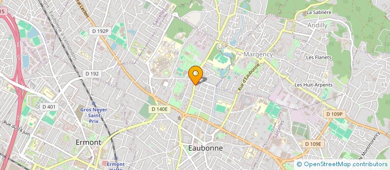 localisation de l'entreprise FAIRYCAB  EAUBONNE