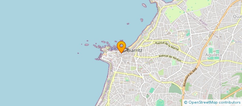 localisation de l'entreprise FAIS DES VAGUES  BIARRITZ