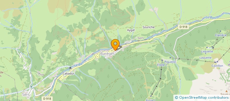 localisation de l'entreprise FAIS ... ET REVES  BAREGES