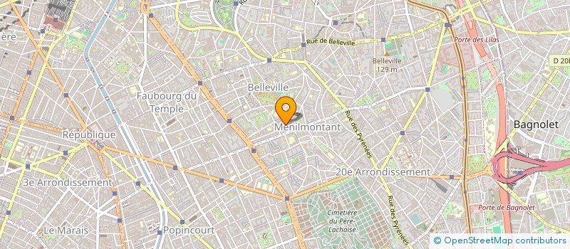 localisation de l'entreprise FAIS LE TOI MEME SI T'ES PAS CONTENT  PARIS