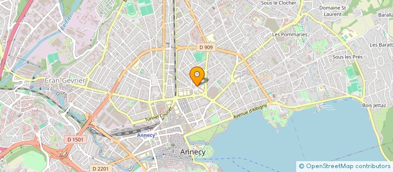 localisation de l'entreprise FAIS MOI CYGNE à ANNECY