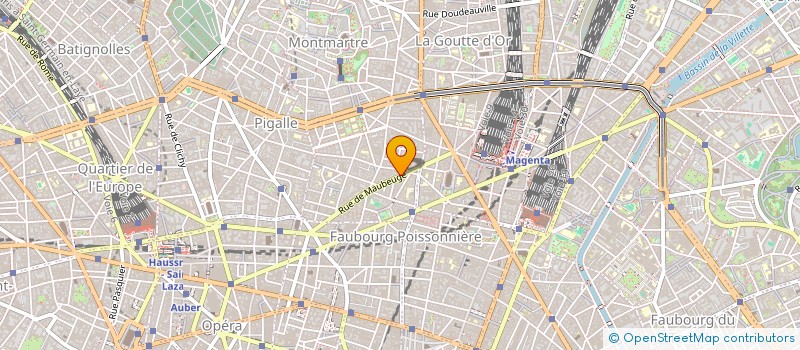 localisation de l'entreprise FAIS PETER LA PROD'  PARIS