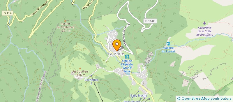 localisation de l'entreprise FAIS ROULER TON VELO  LA MORTE