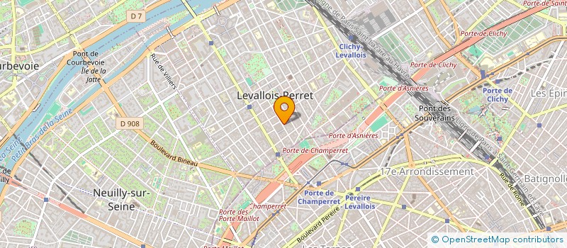 localisation de l'entreprise FAIS-TOI-BELLE à LEVALLOIS-PERRET
