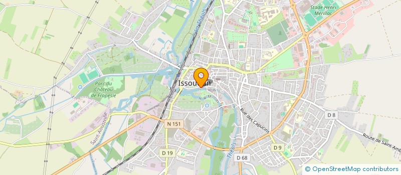 localisation de l'entreprise FAISAC  ISSOUDUN