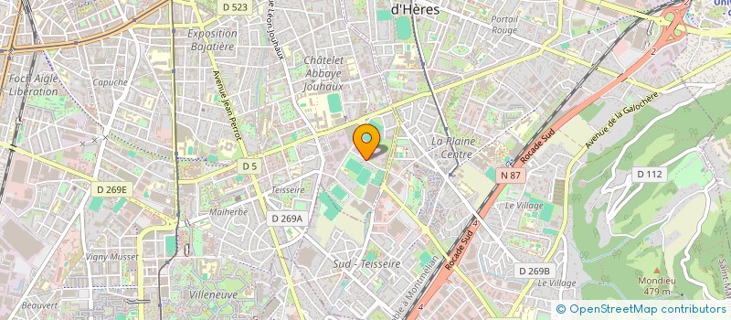 localisation de l'entreprise FAISAN  GRENOBLE