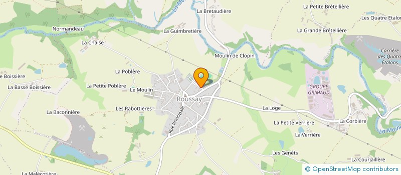 localisation de l'entreprise FAISANDERIE DES MAUGES à BEAUPREAU-EN-MAUGES