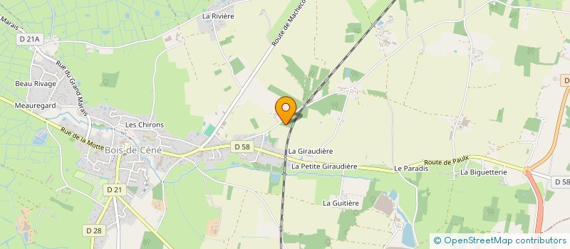 localisation de l'entreprise FAISANDERIE DU PUY ROCHER à CHATEAUNEUF