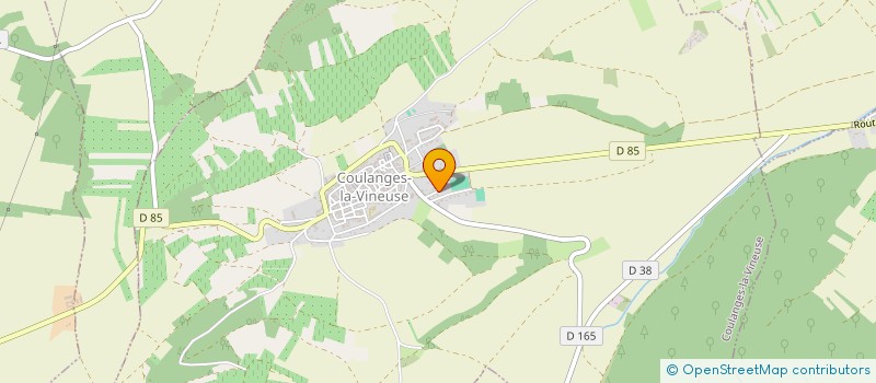 localisation de l'entreprise FAISANT ET FILS à COULANGES-LA-VINEUSE