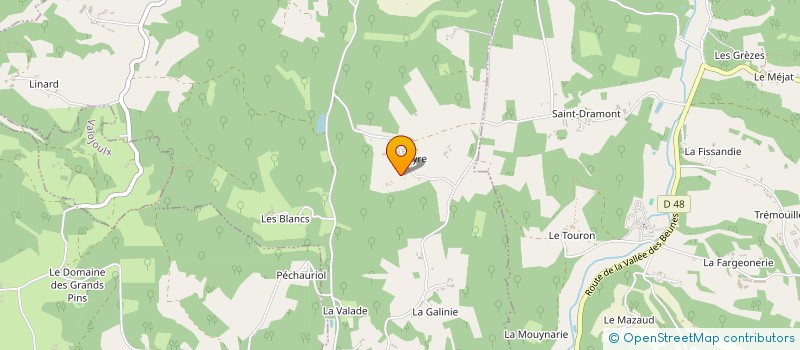 localisation de l'entreprise FAISEURS à SAINT-LEON-SUR-VEZERE