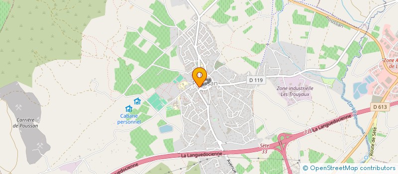 localisation de l'entreprise FAISEURS D'IMAGES  POUSSAN