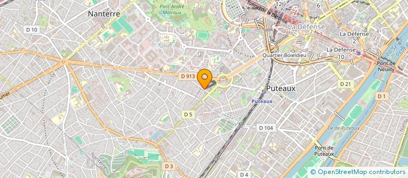 localisation de l'entreprise FAISTAGYM à VERSAILLES